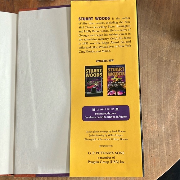 Book: Stuart Woods ‘Doing Hard Time' Hardcover - Picture 5 of 10